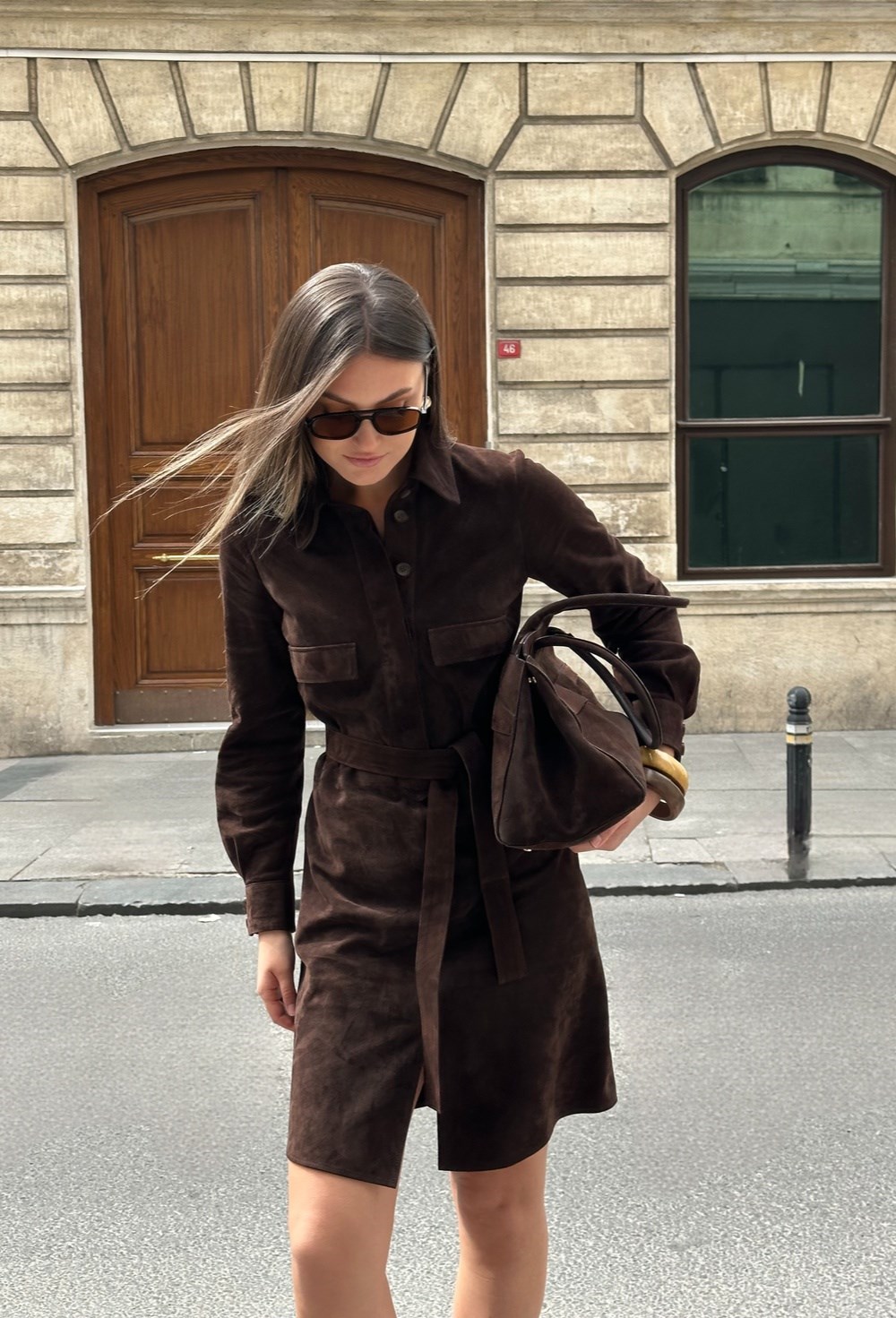 Платье-рубашка « Soft Structure» - фото 94697