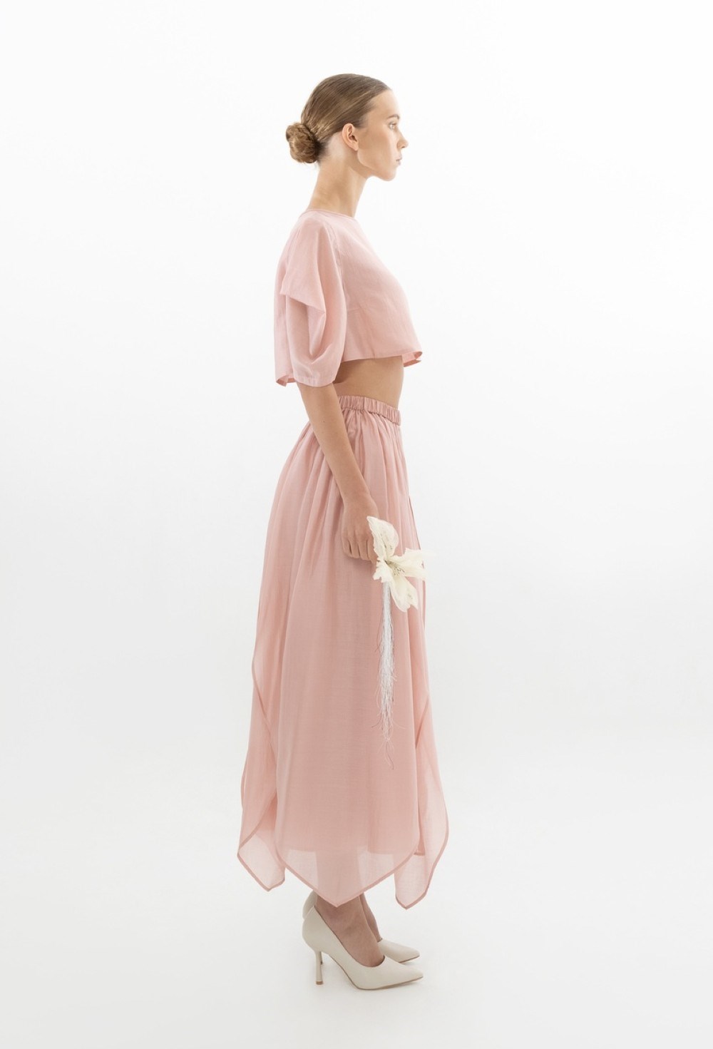 Костюм с юбкой - фото 94807