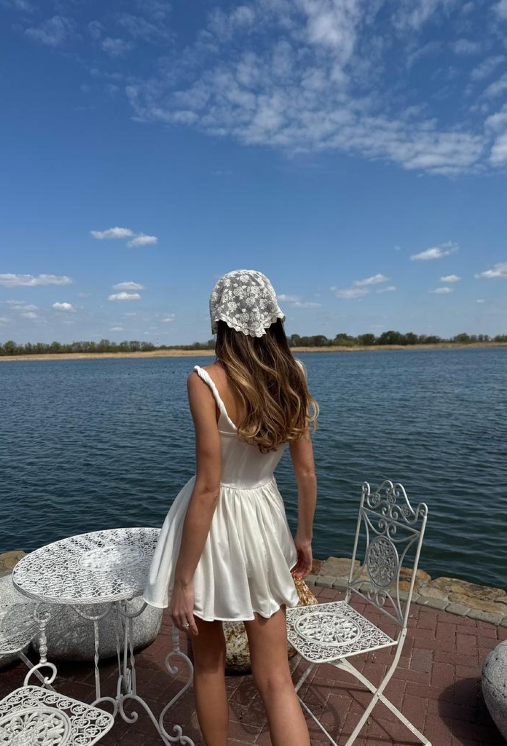 Мини платье SANTORINI - фото 96061