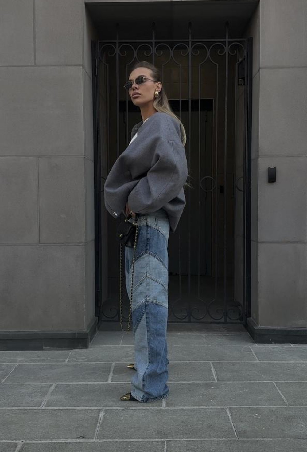 Бомбер ROSIE из шерсти Zegna - фото 96074