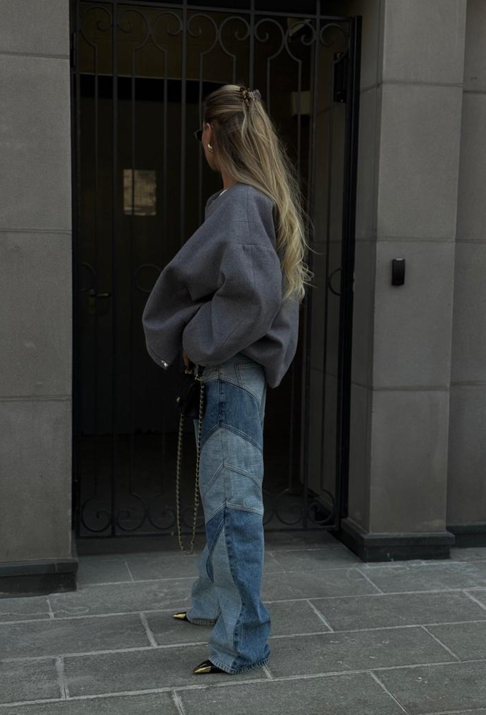 Бомбер ROSIE из шерсти Zegna - фото 96075