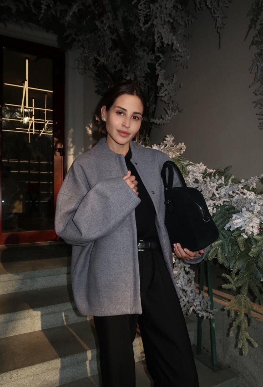 Бомбер ROSIE из шерсти Zegna - фото 96078