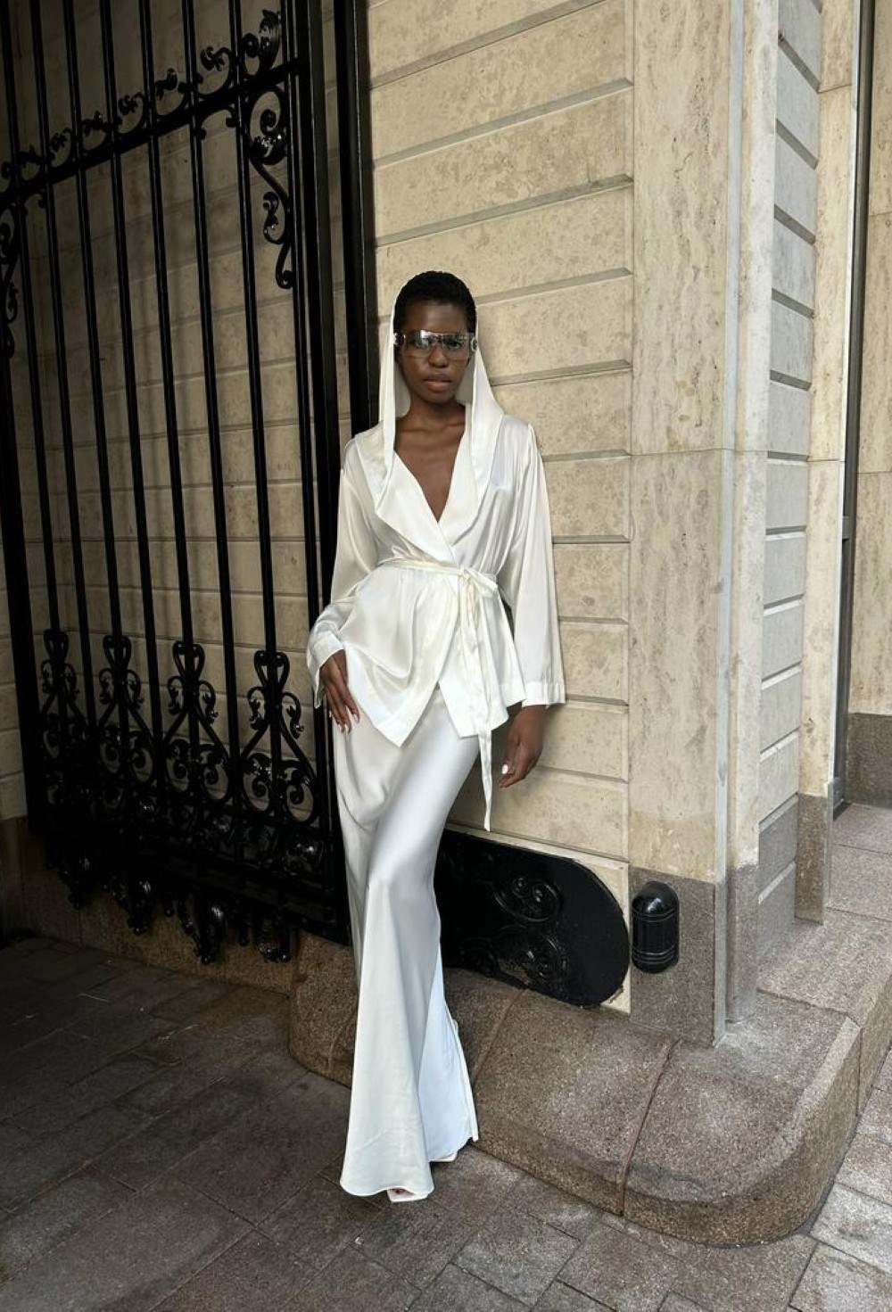 Юбка RI SATIN maxi - фото 96140