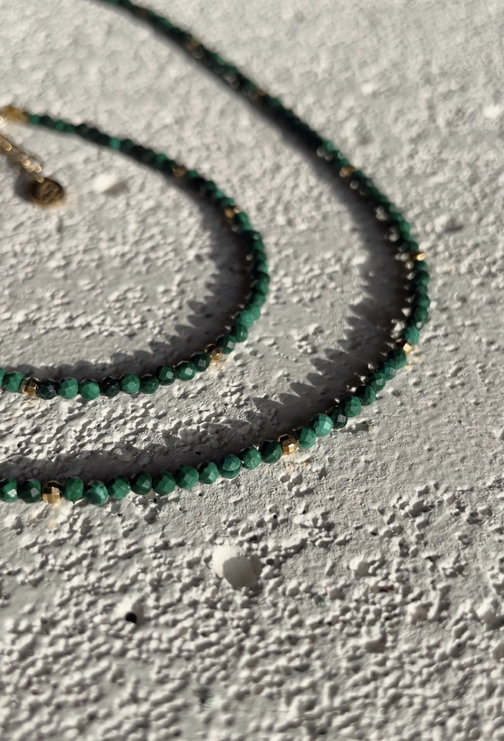 Чокер Golden green - фото 96305