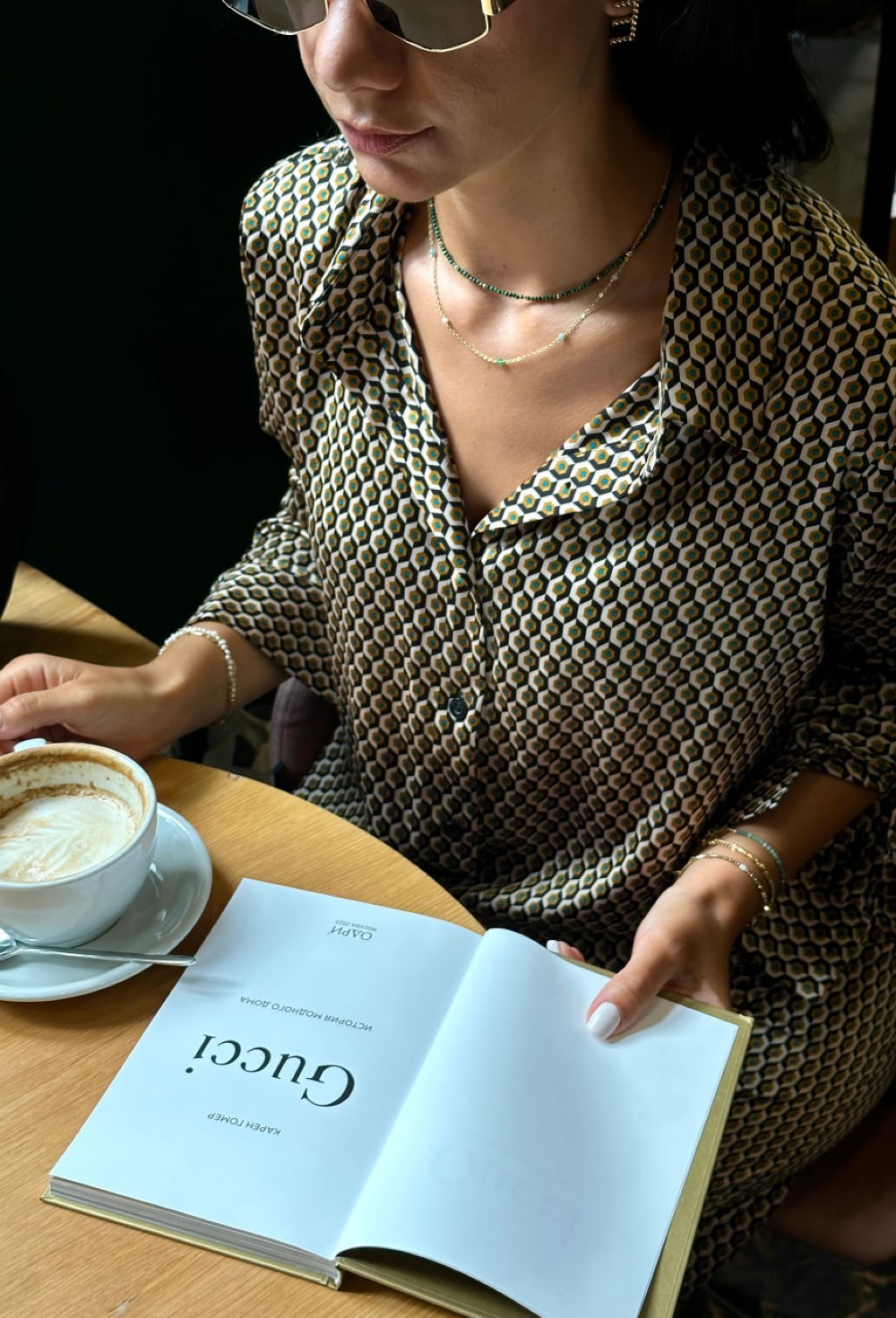 Чокер Golden green - фото 96309