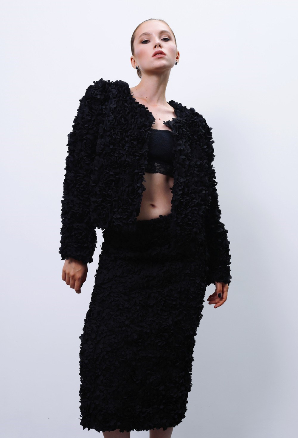 Жакет с цветами - фото 96442