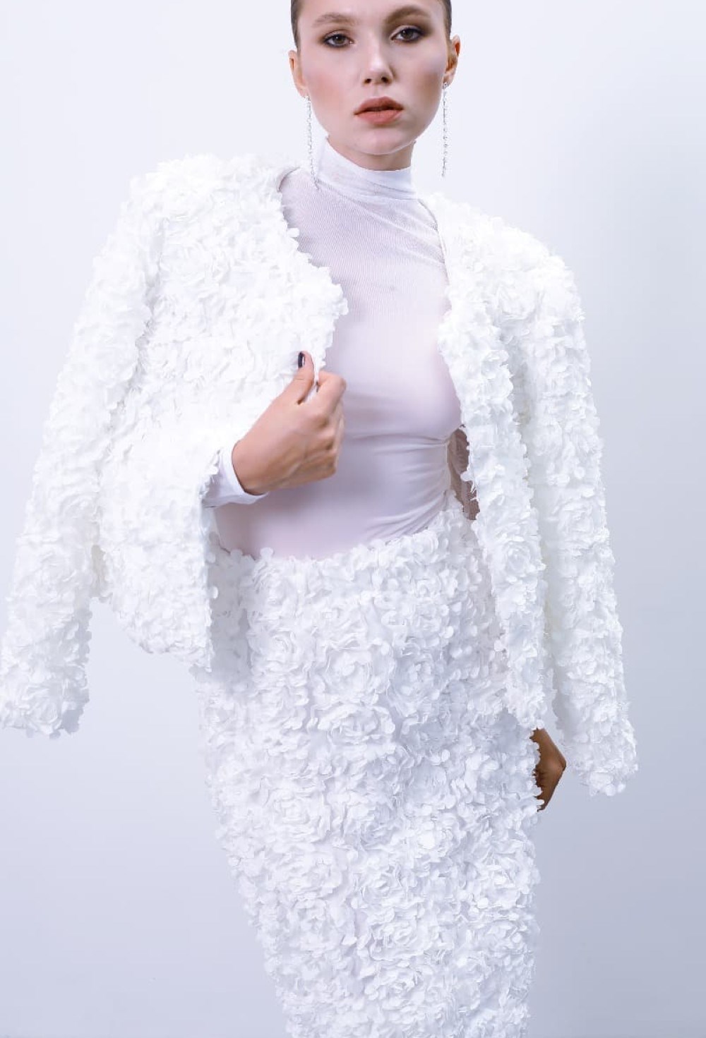 Жакет с цветами - фото 96446