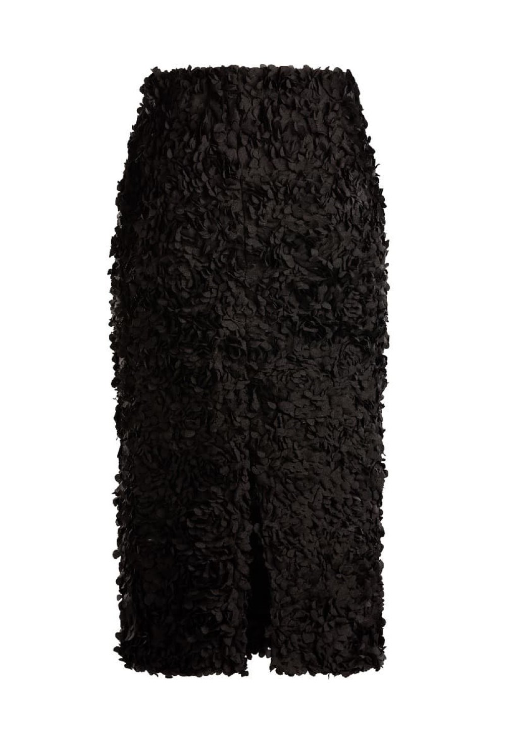 Юбка с цветами миди - фото 96451