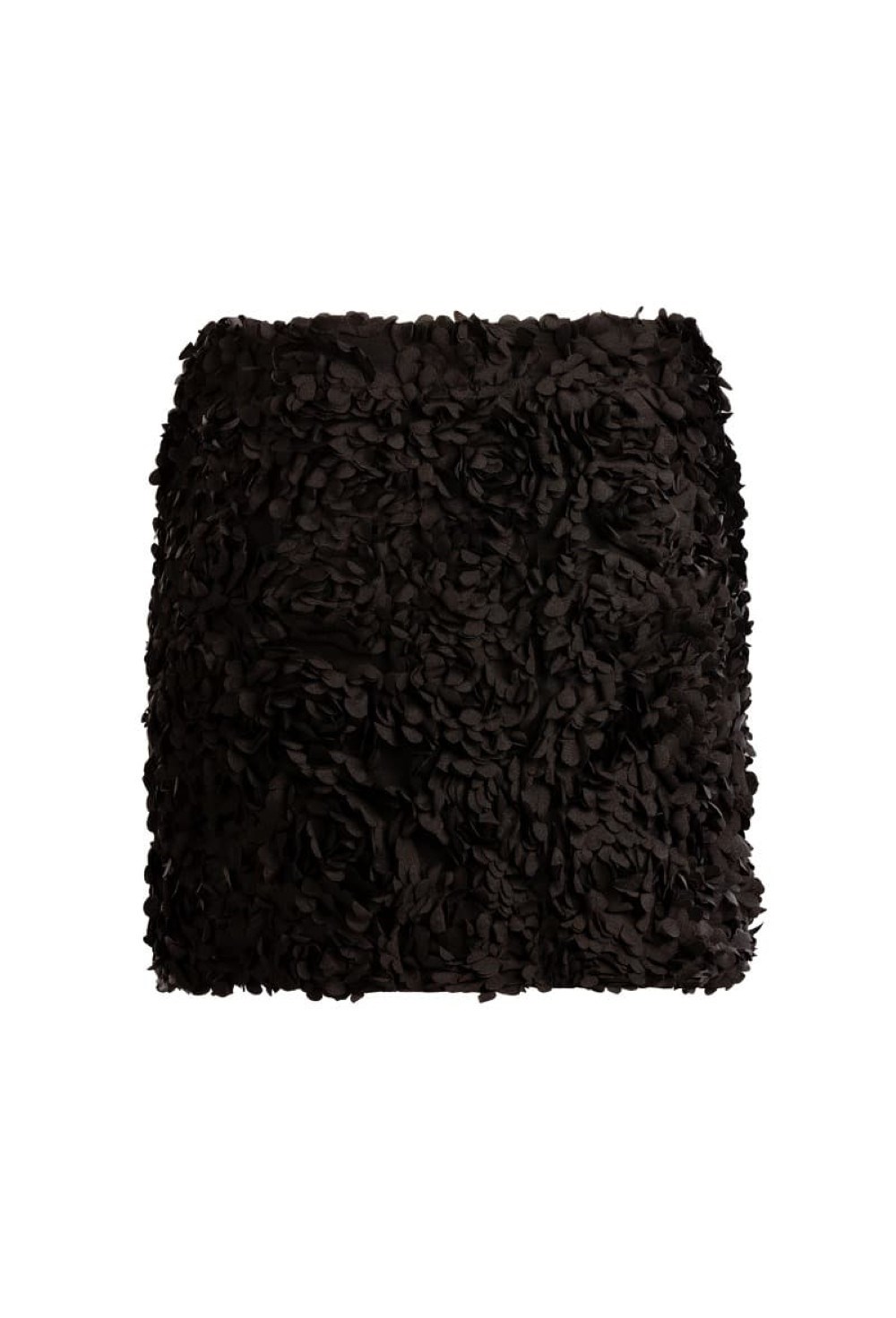 Юбка с цветами мини - фото 96462