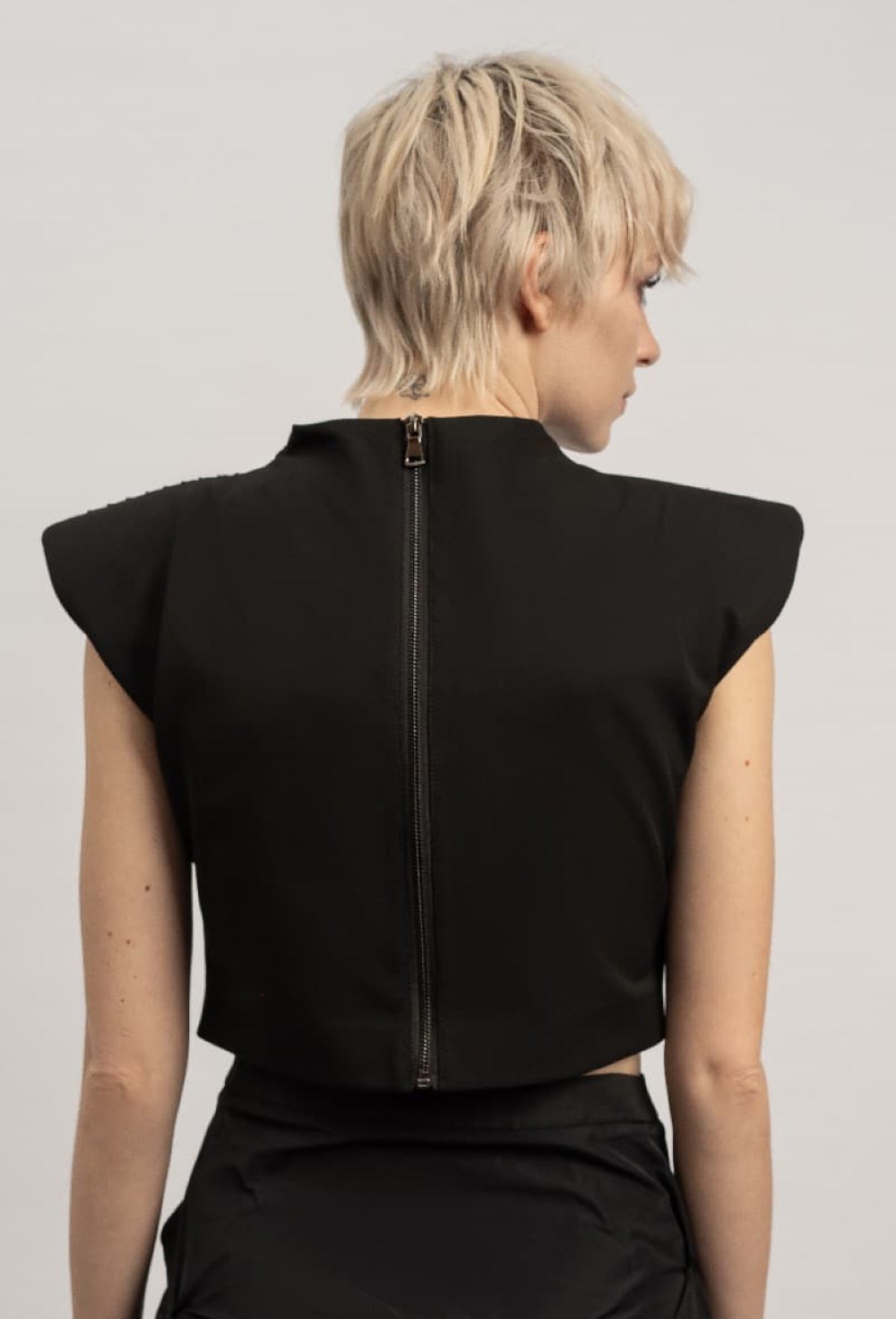 Топ с защипами - фото 96468