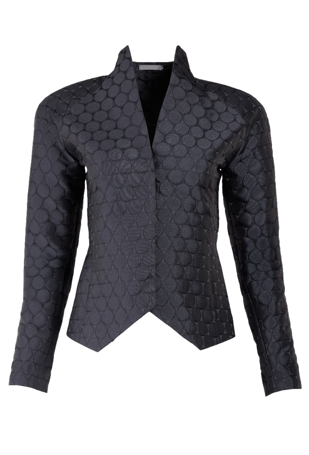 Жакет жаккард кружочки - фото 96496