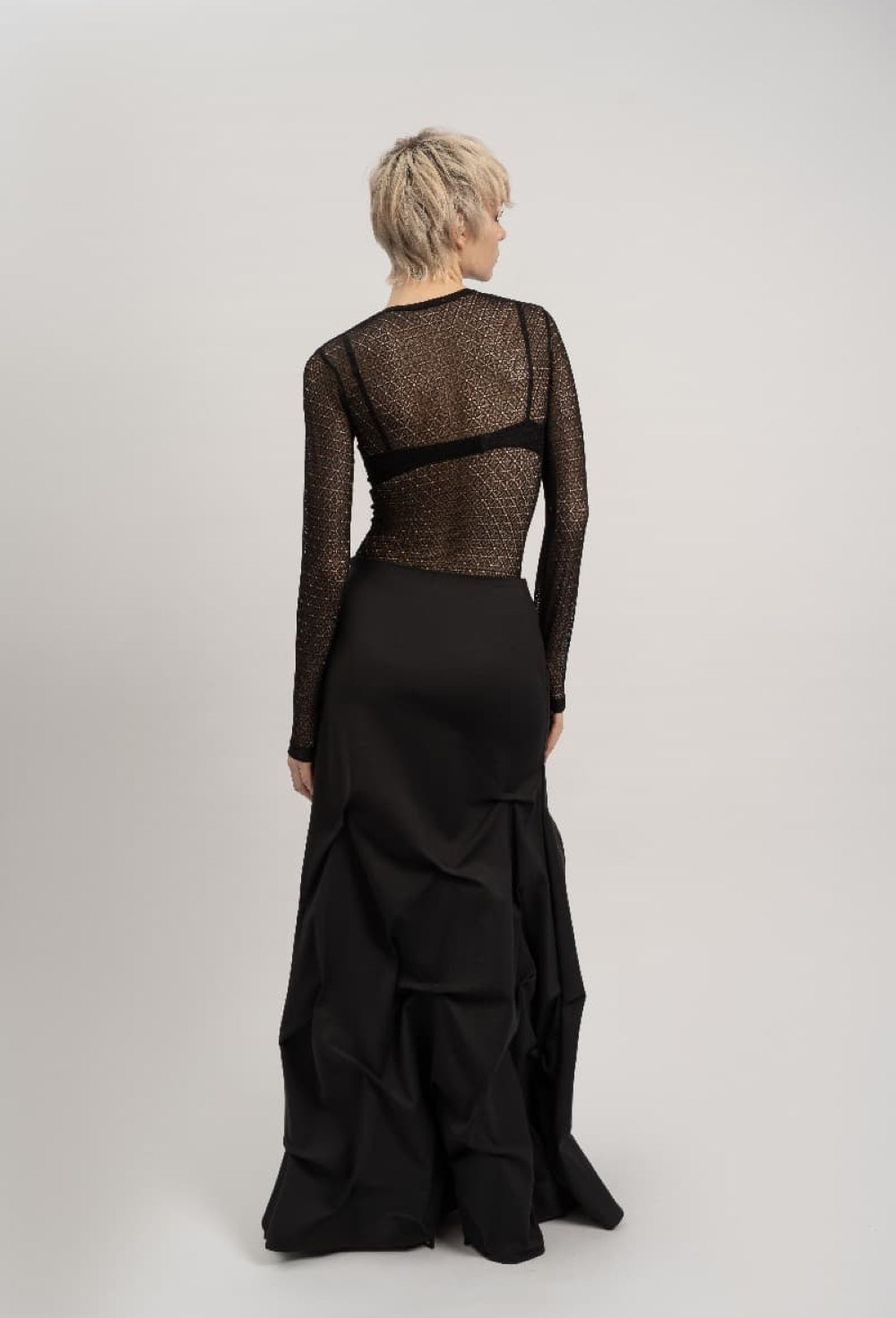 Юбка с защипами - фото 96522