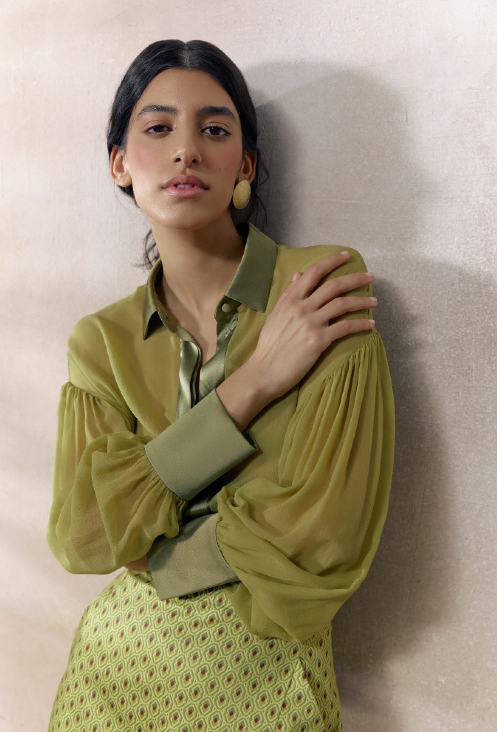 Блуза из шифона - фото 96542