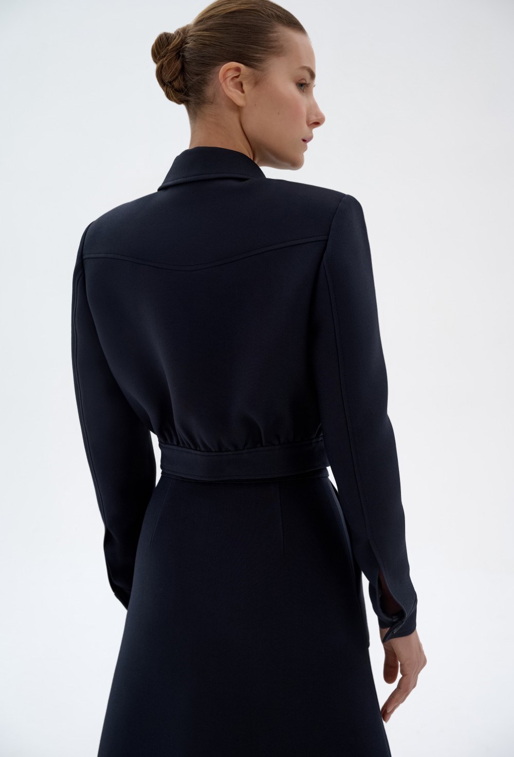 Жакет с накладными карманами - фото 96575