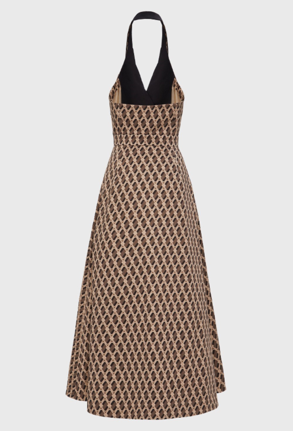 Сарафан миди с  воротником - фото 96672