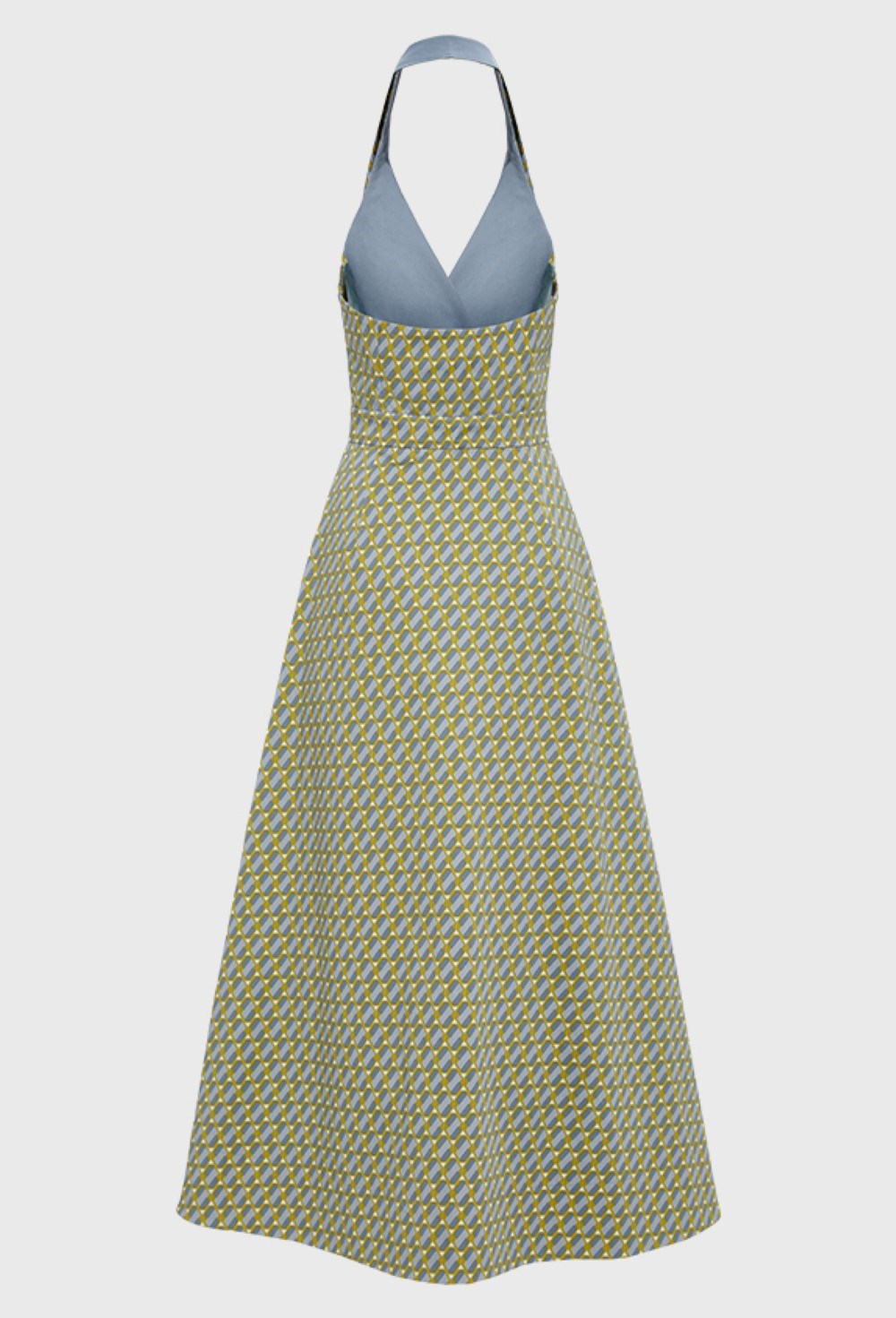 Сарафан миди с  воротником - фото 96675