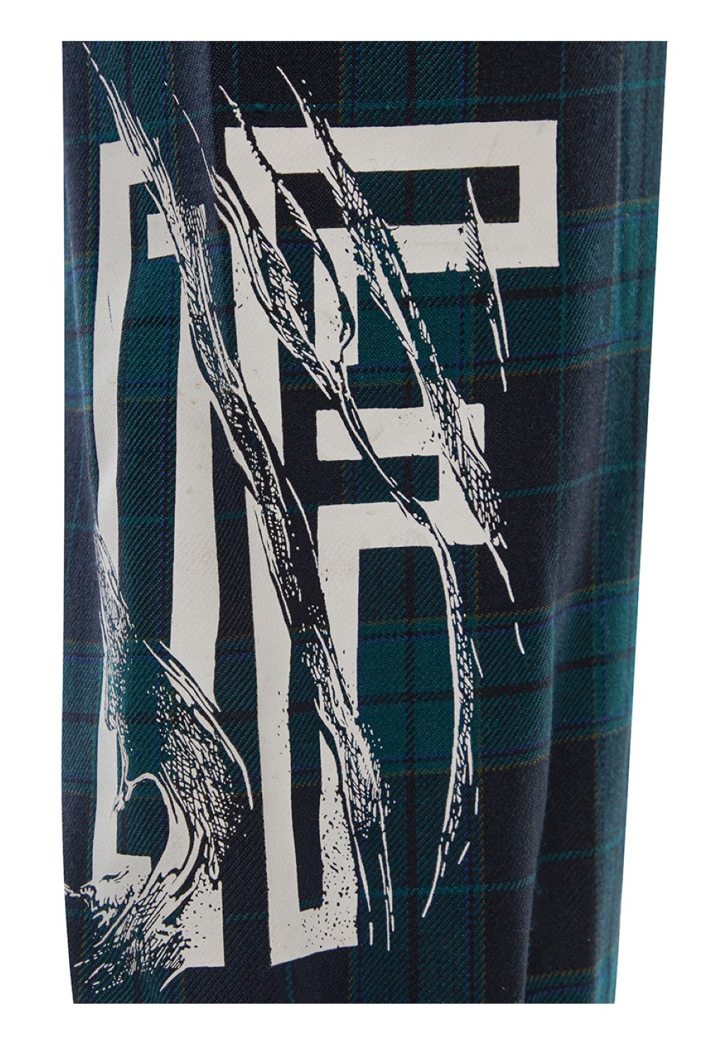 Брюки The Way Green Cell Print - фото 96819