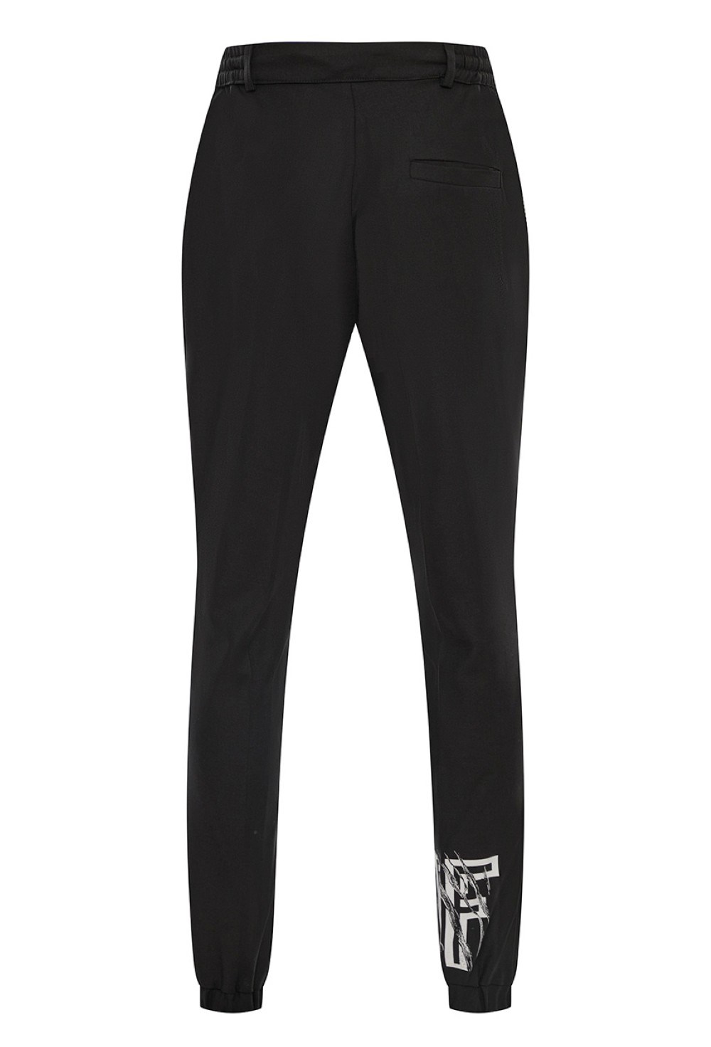 Брюки The Way White on Black Print - фото 96832