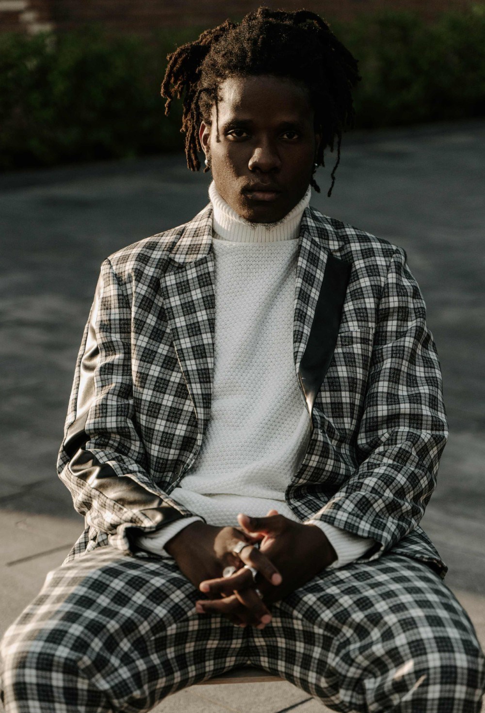 Пиджак The Way White Cell Print - фото 96905