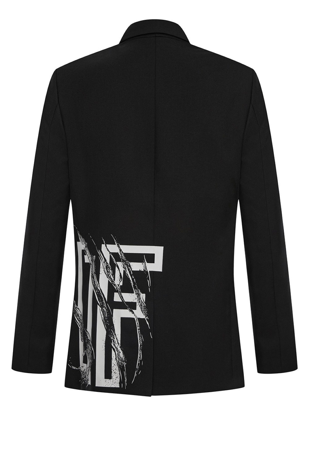 Пиджак The Way White on Black Print - фото 96908