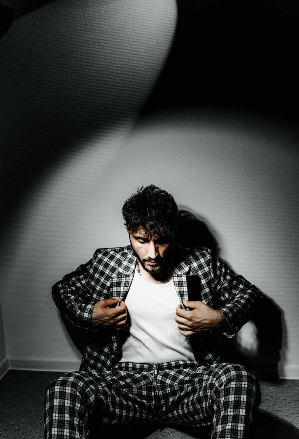 Пиджак The Way Green Cell Print - фото 96931