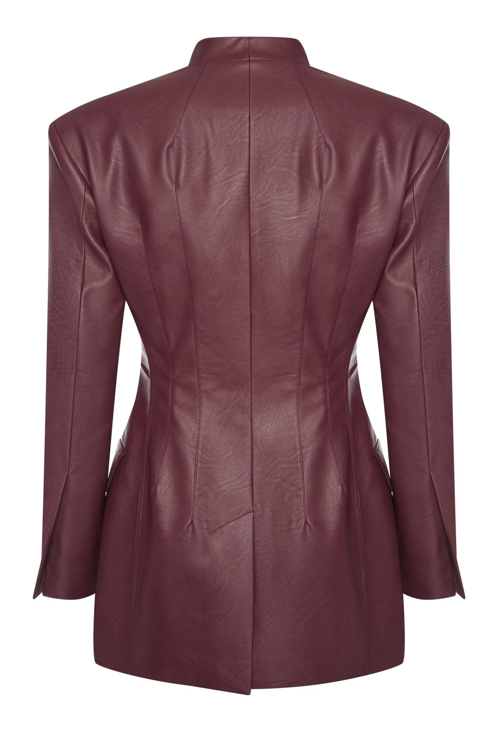 Пиджак из экокожи - фото 97239