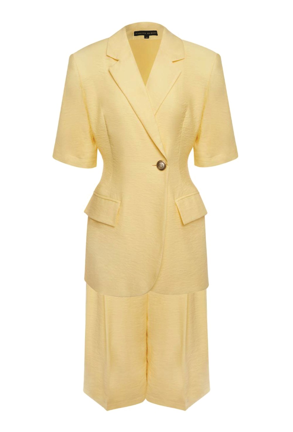 Пиджак с короткими рукавами изо льна - фото 97246