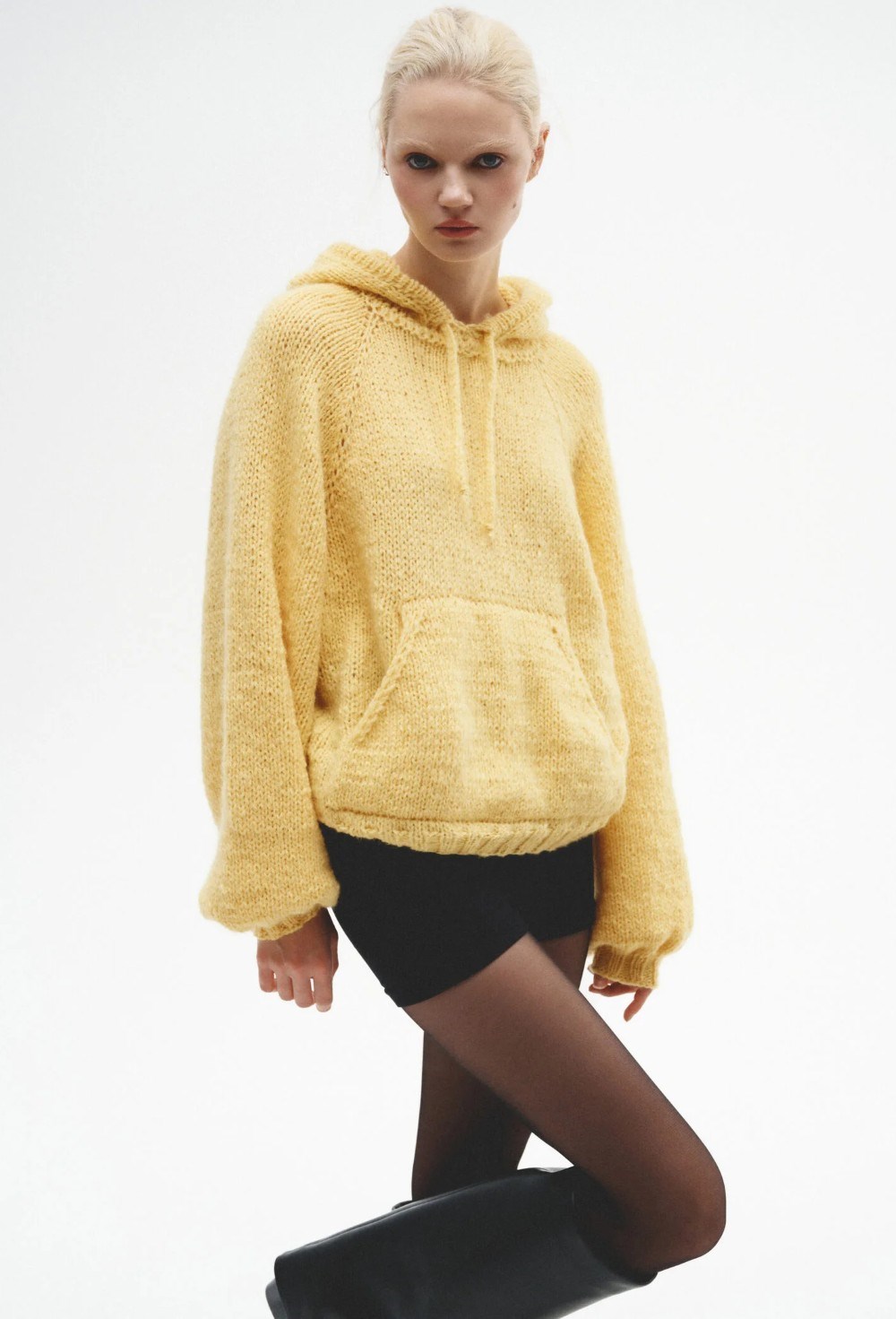 Худи "Morning benedict" ручной вязки - фото 97318