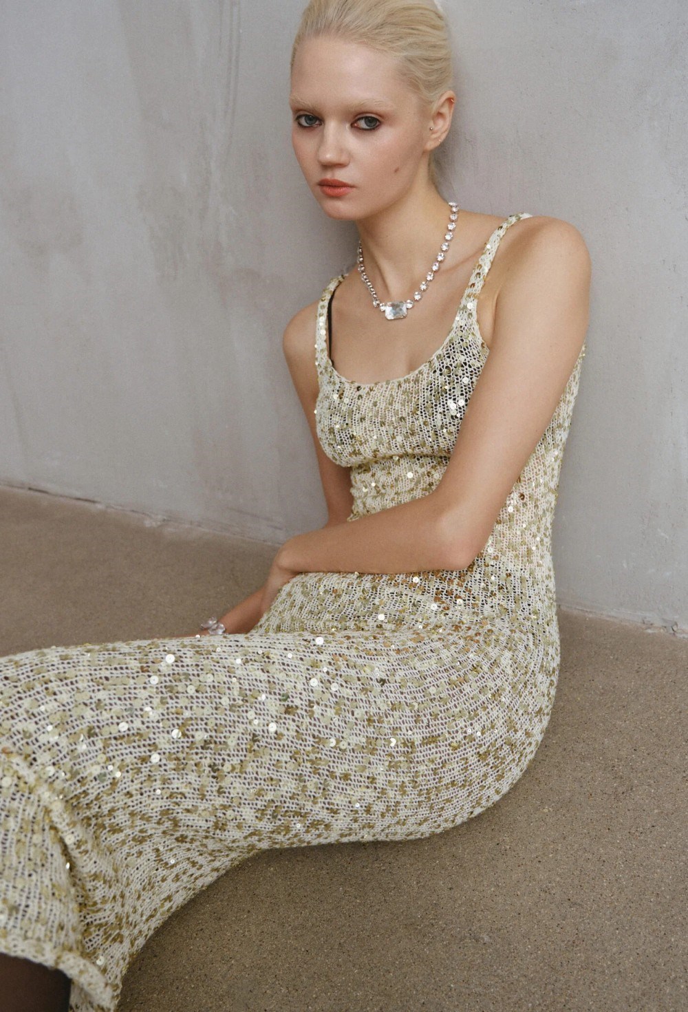 Платье "Sequin luna" - фото 97350