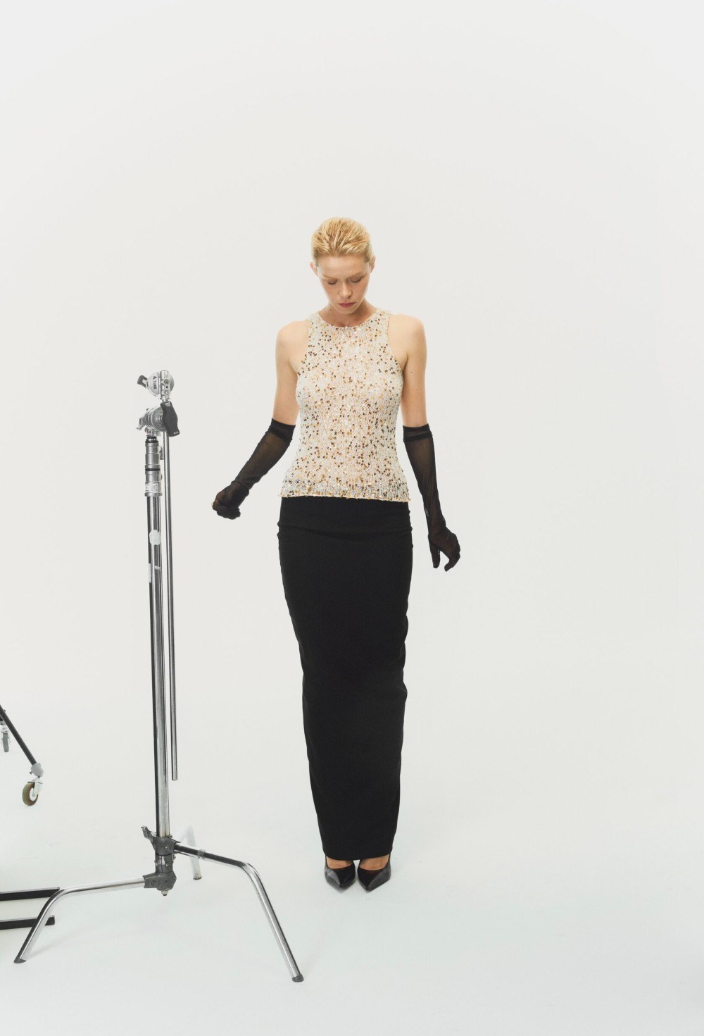 Топ "Sequin luna" - фото 97388