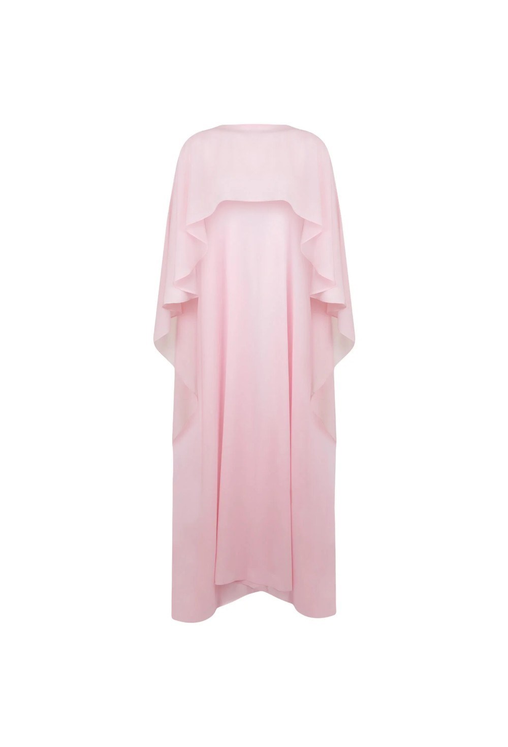 Кейп из шифона Розовый - фото 97475