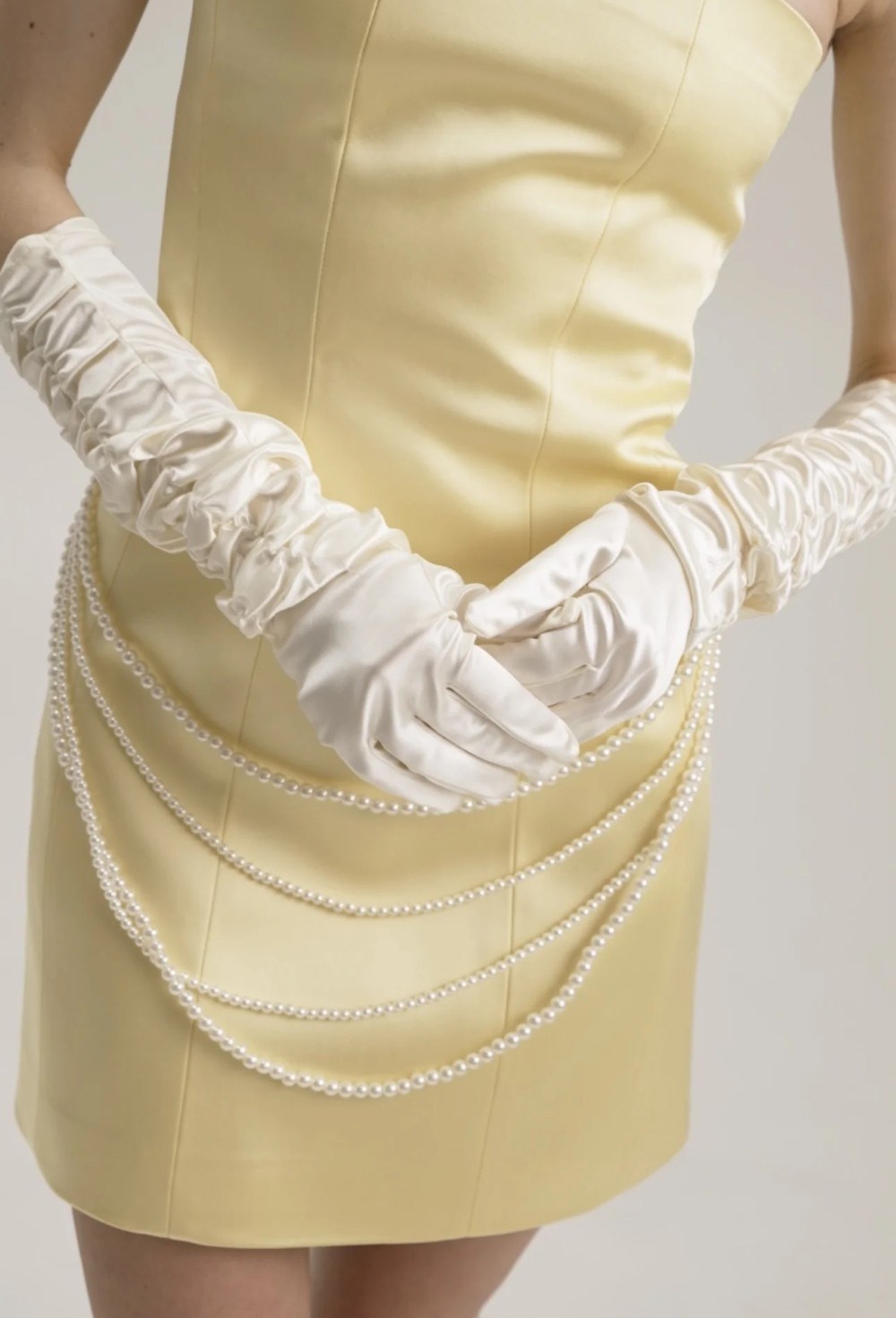 Платье бандо мини - фото 97480