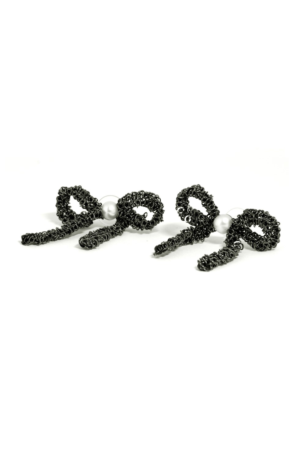 Серьги "Бантики" - фото 97750