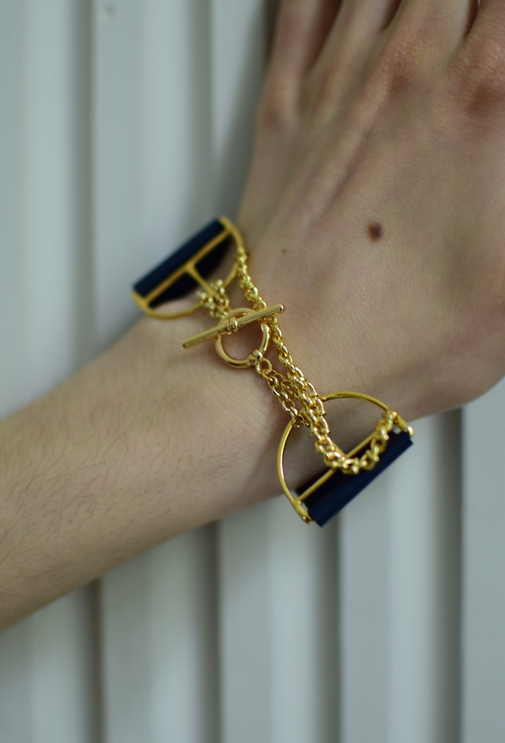 Браслет Harness  с цепочокй - фото 97835