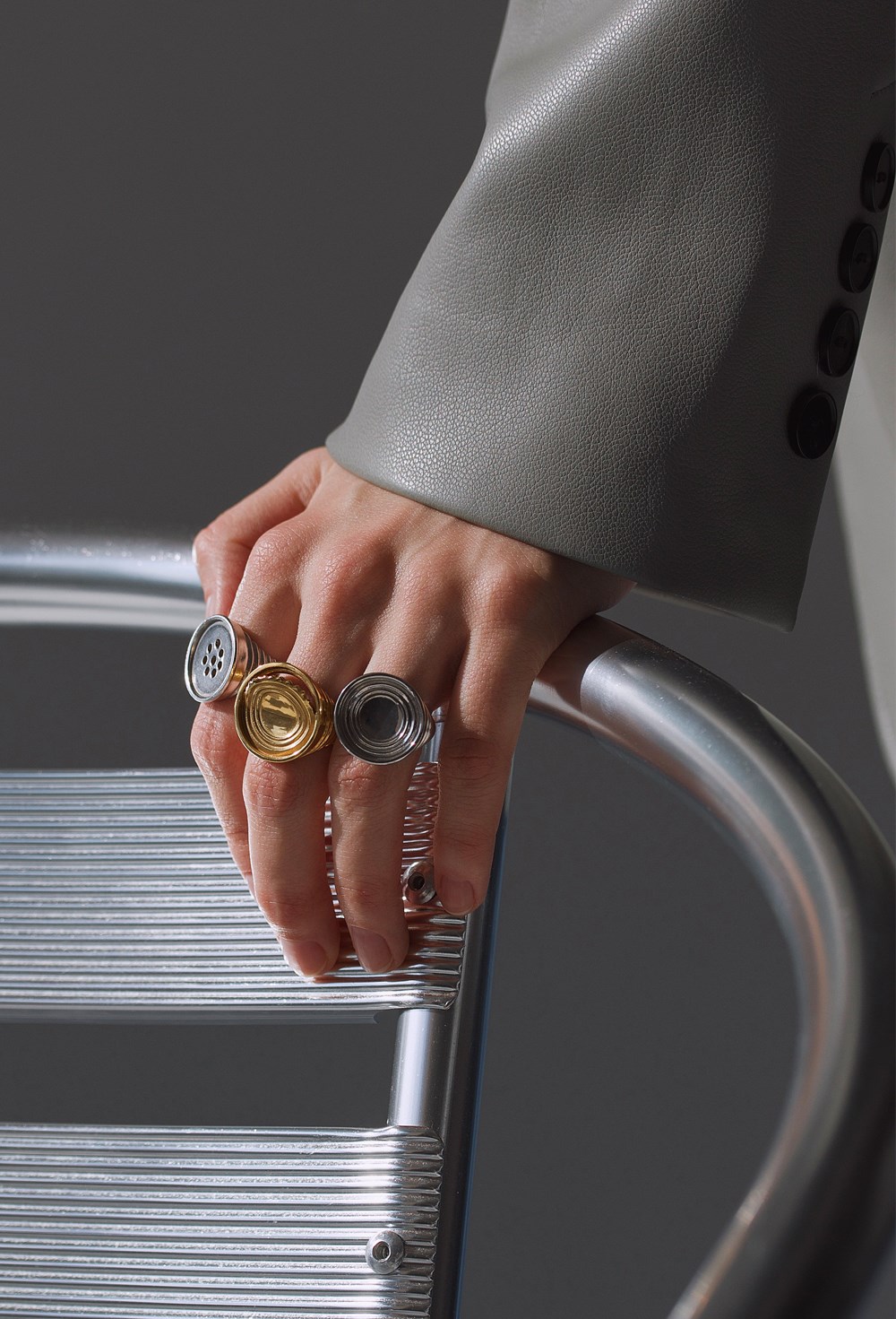 Кольцо Консервная банка #1 - фото 97852