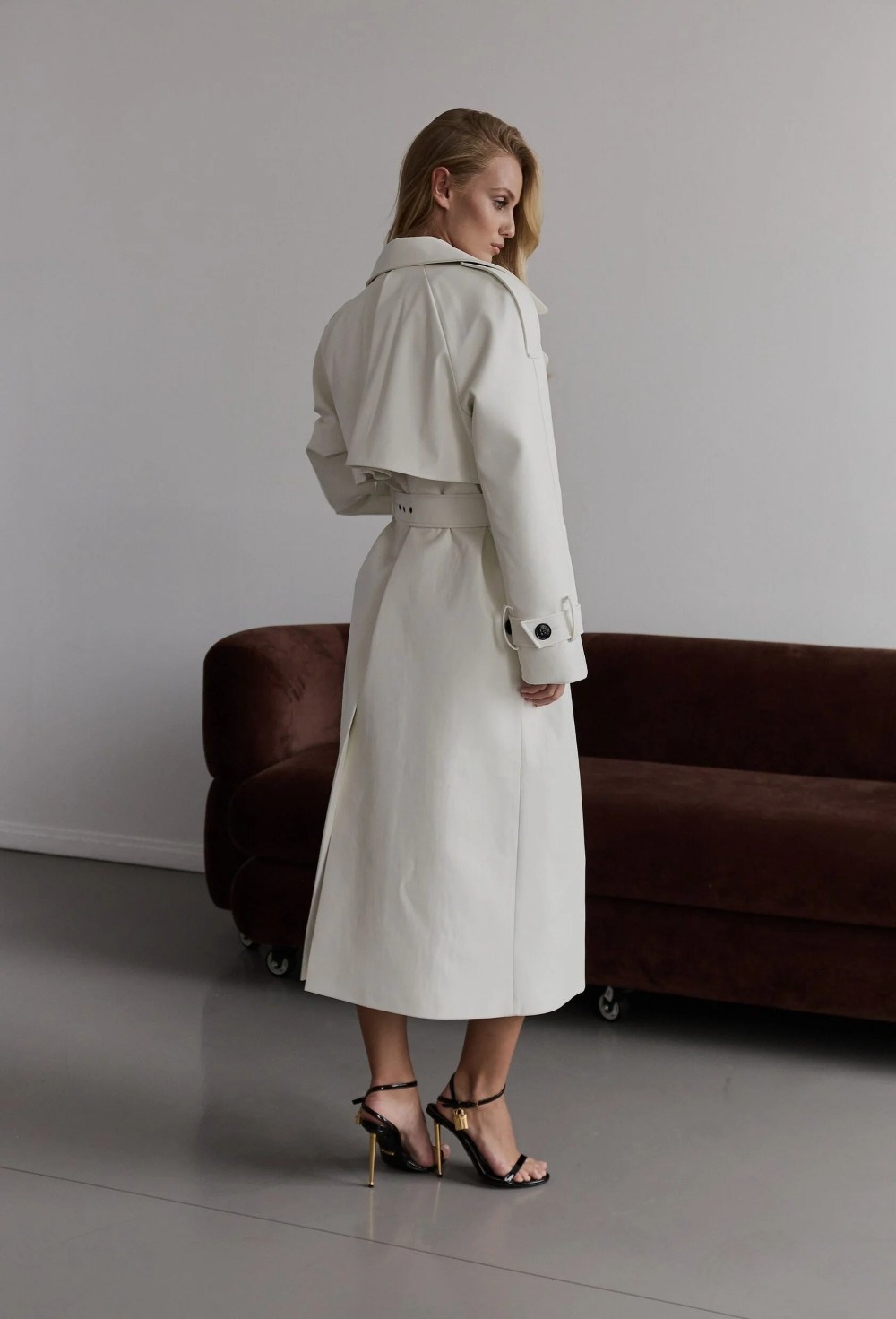 Тренч Stella из экокожи - фото 97877