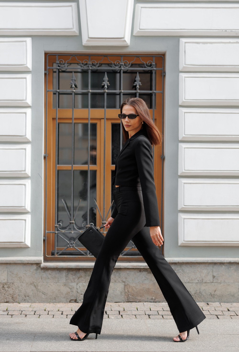 Брюки клёш Jannet - фото 98032