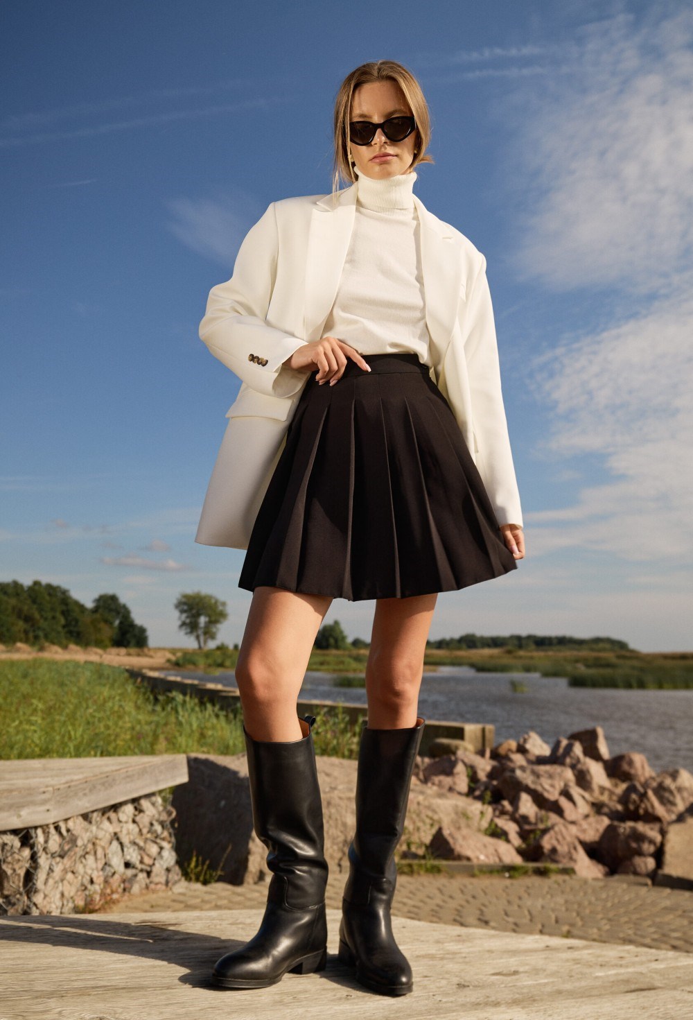 Юбка-плиссе Sara - фото 98060