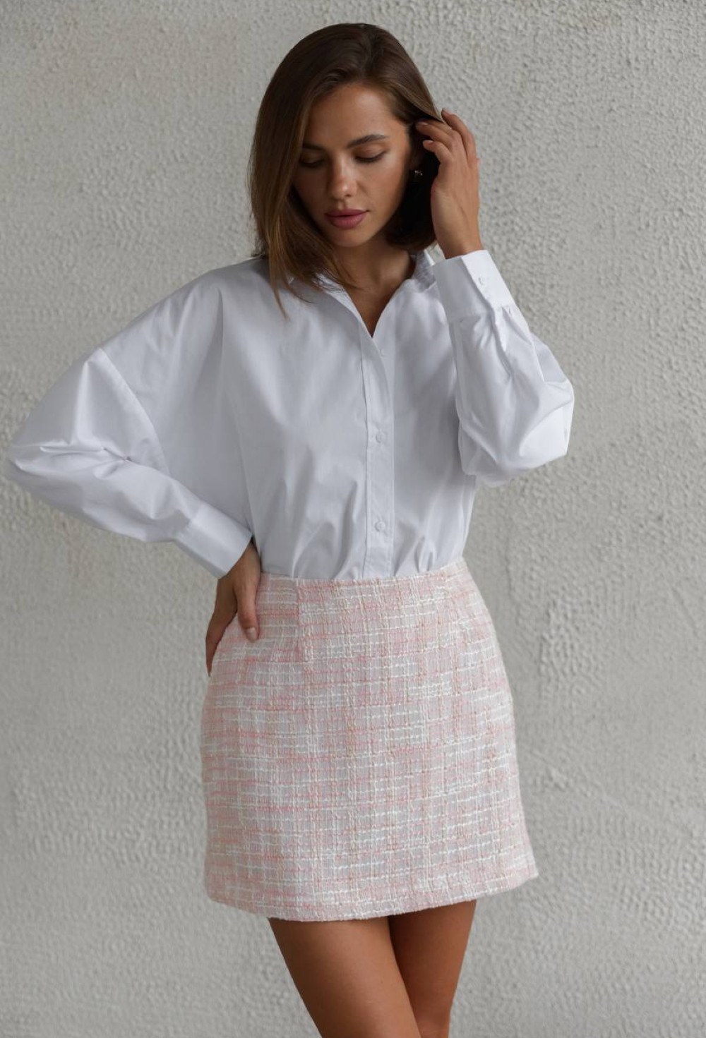 Oversize-рубашка White - фото 98064