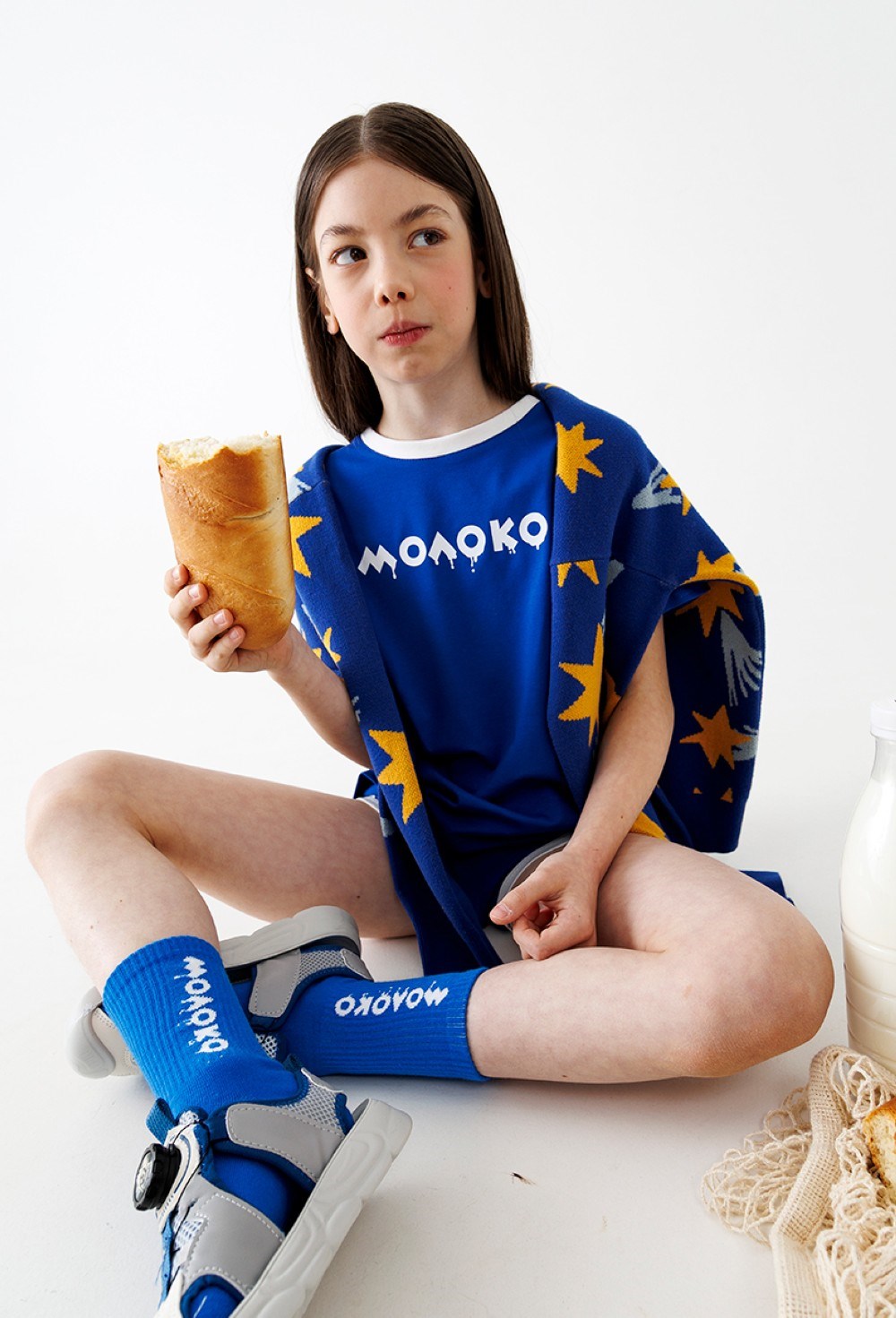 Носки Молоко - фото 98244