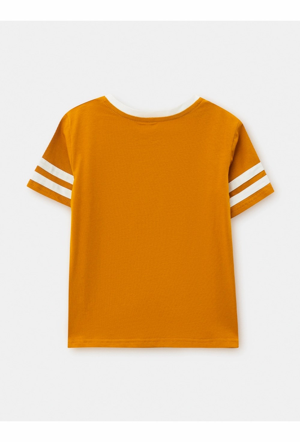 Футболка горчичная Человек в Космосе - фото 98260