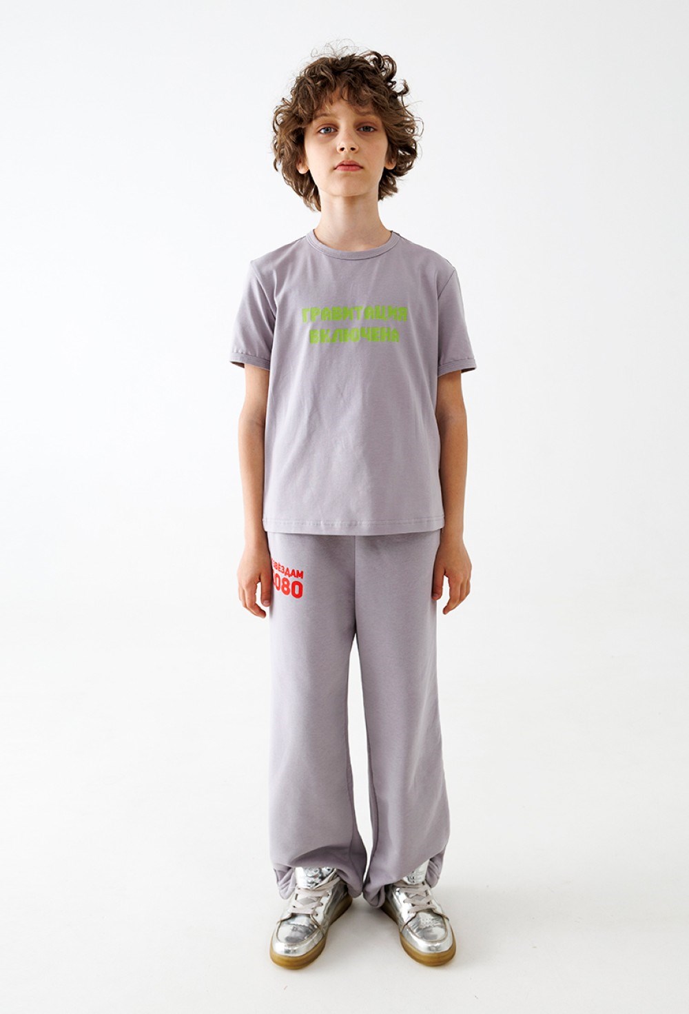 Футболка детская  "Гравитация Вкл" - фото 98287