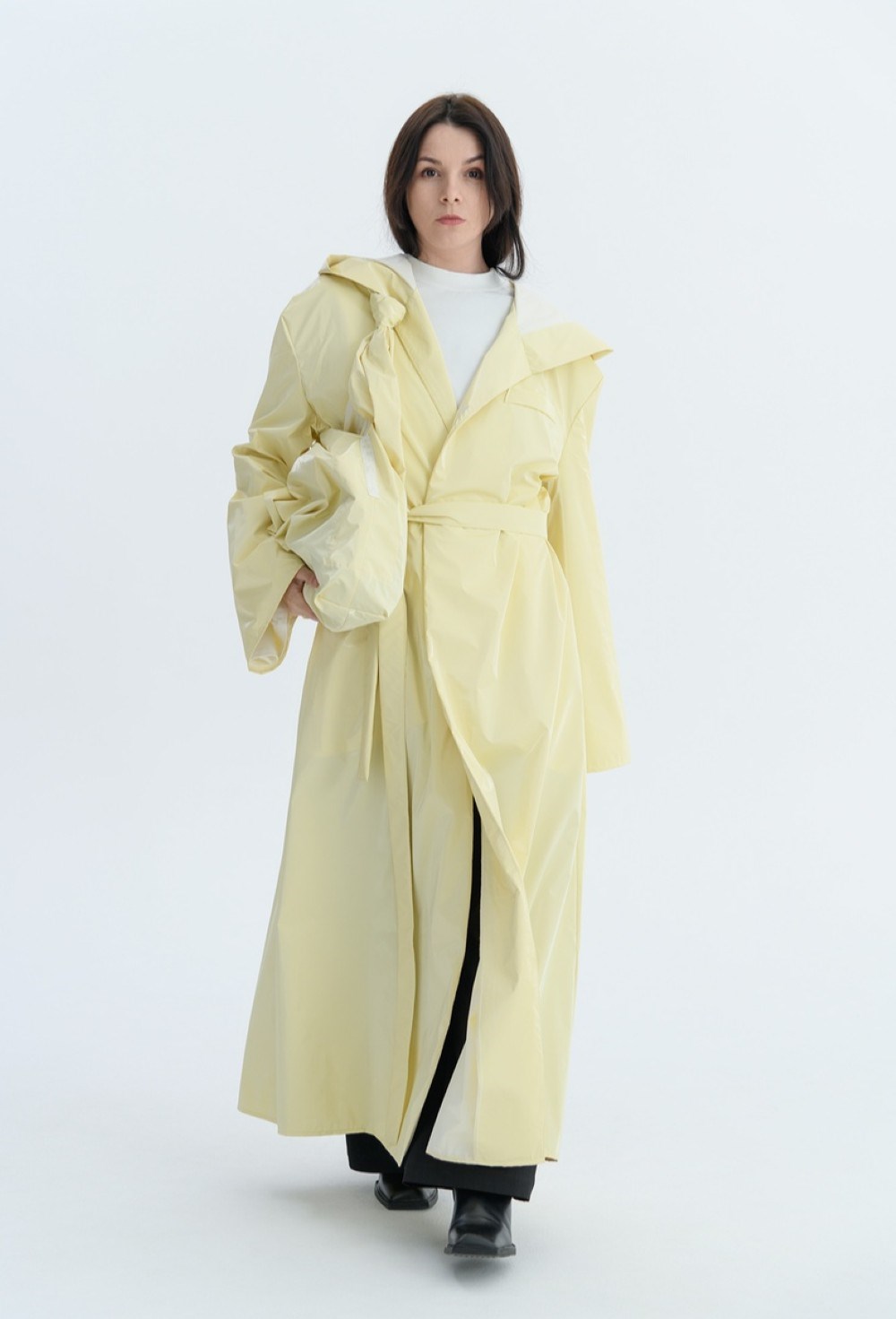 Плащ-дождевик с шопером - фото 98458