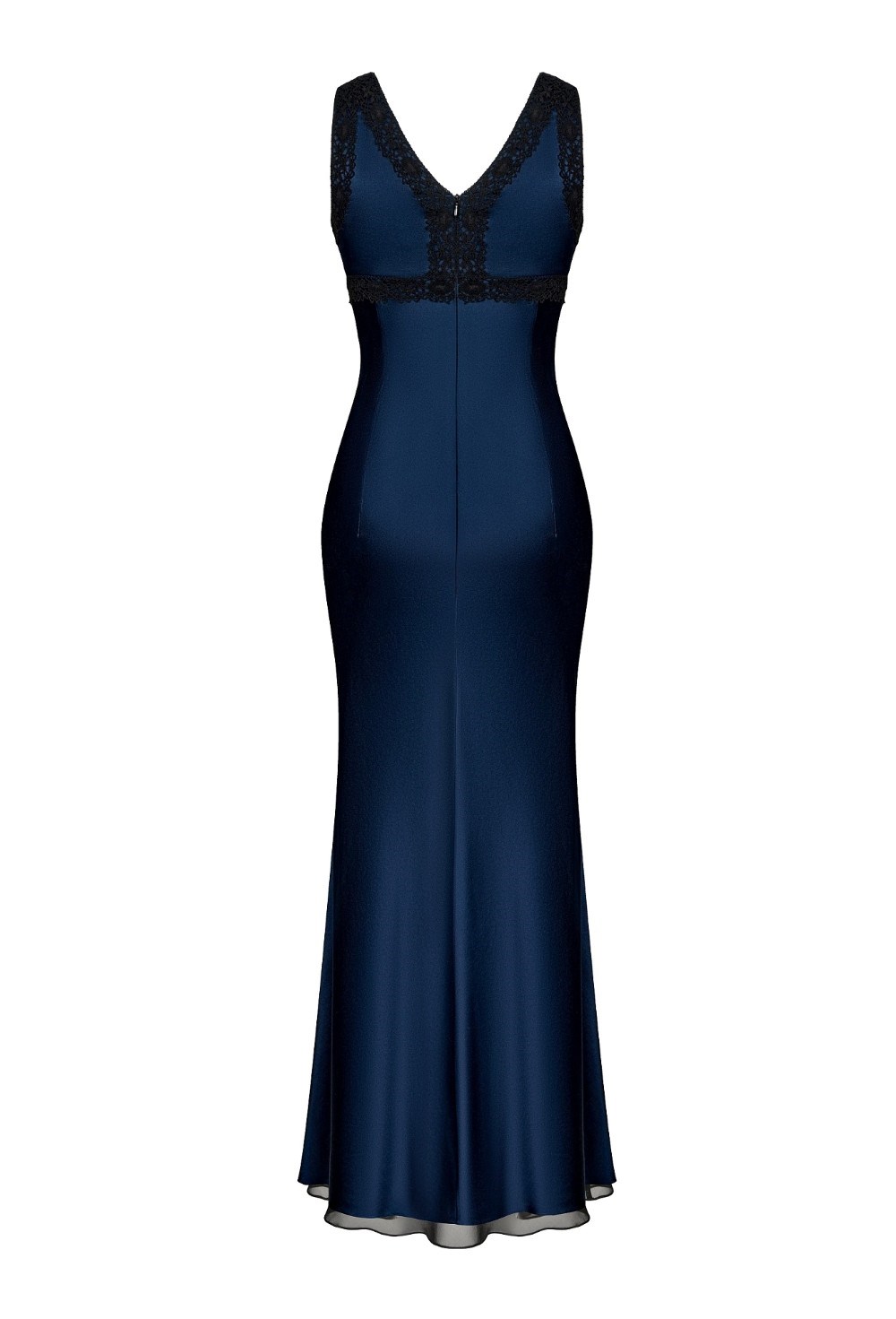 Платье из шёлка с французским кружевом - фото 98481