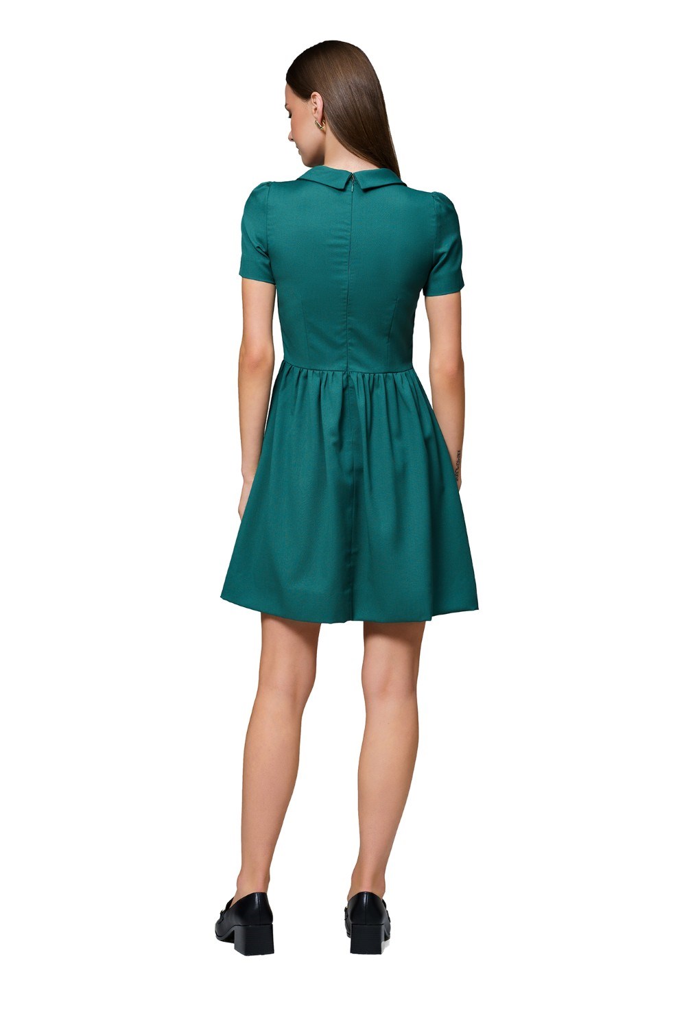 Платье с защипами - фото 98565