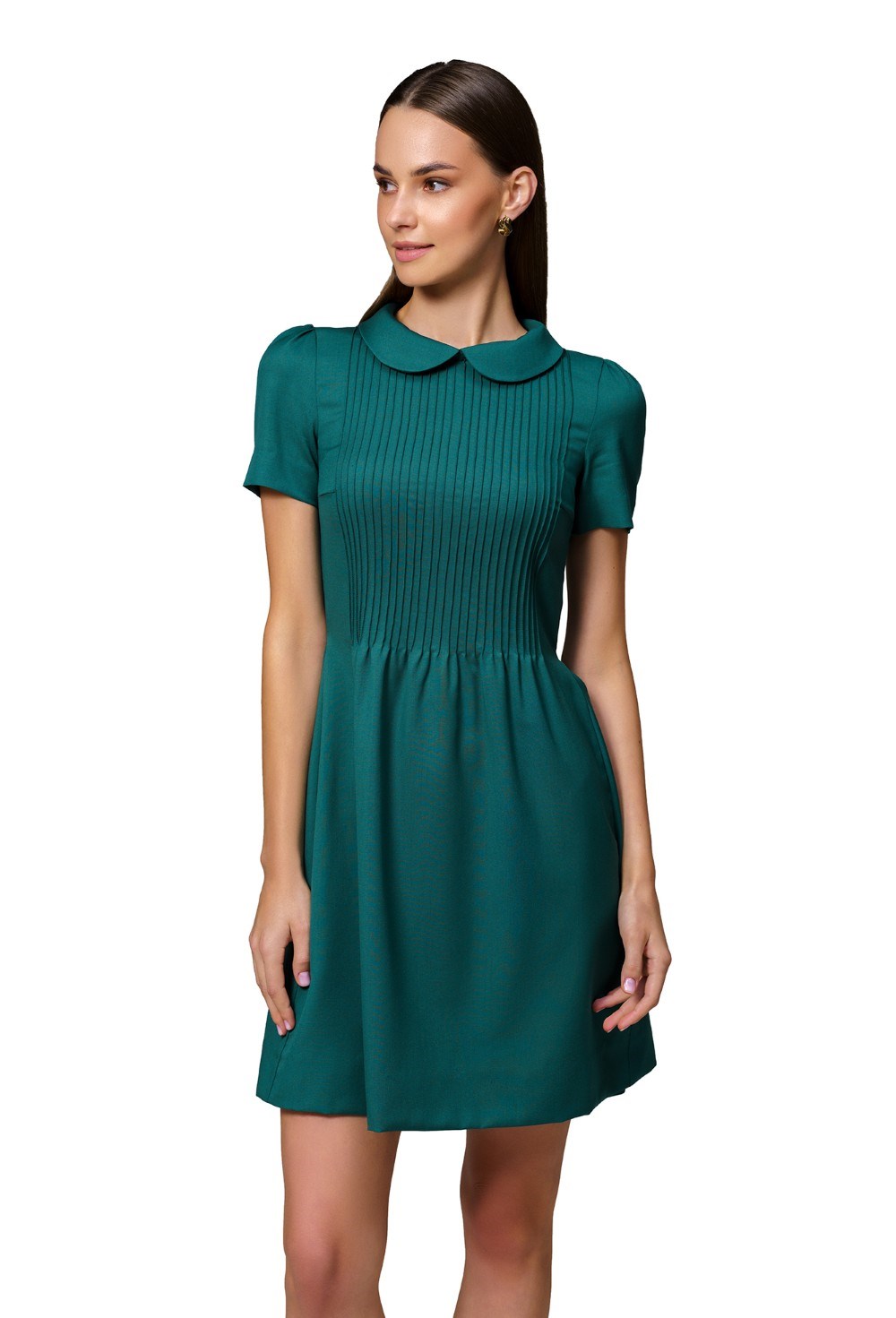 Платье с защипами - фото 98566