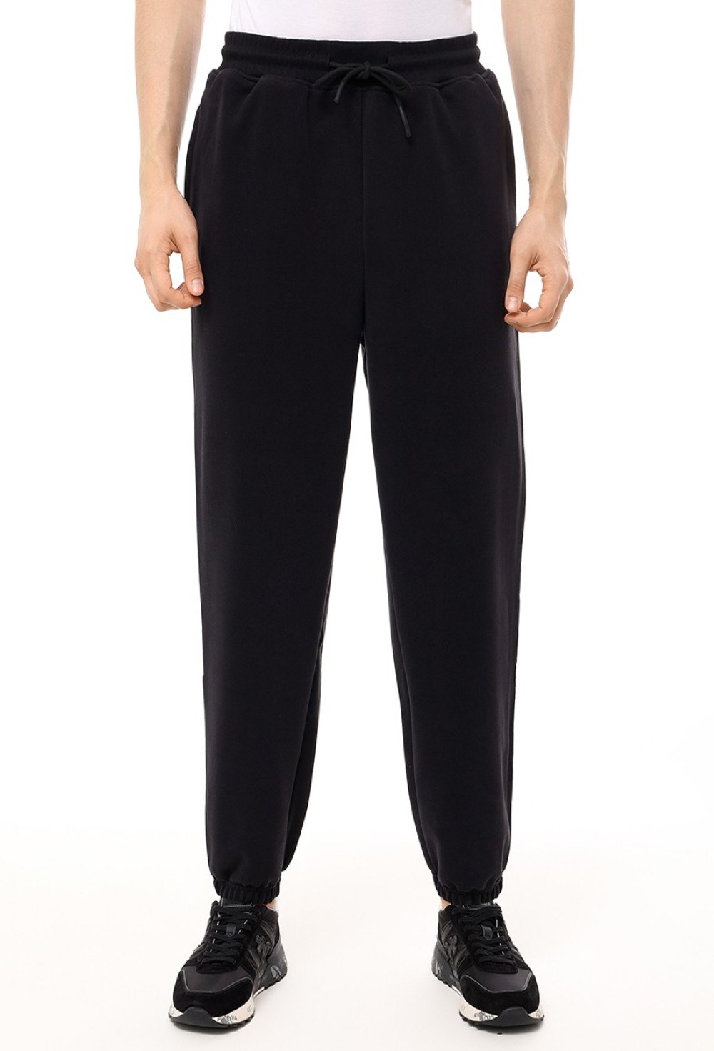 Джоггеры хлопковые - фото 98723