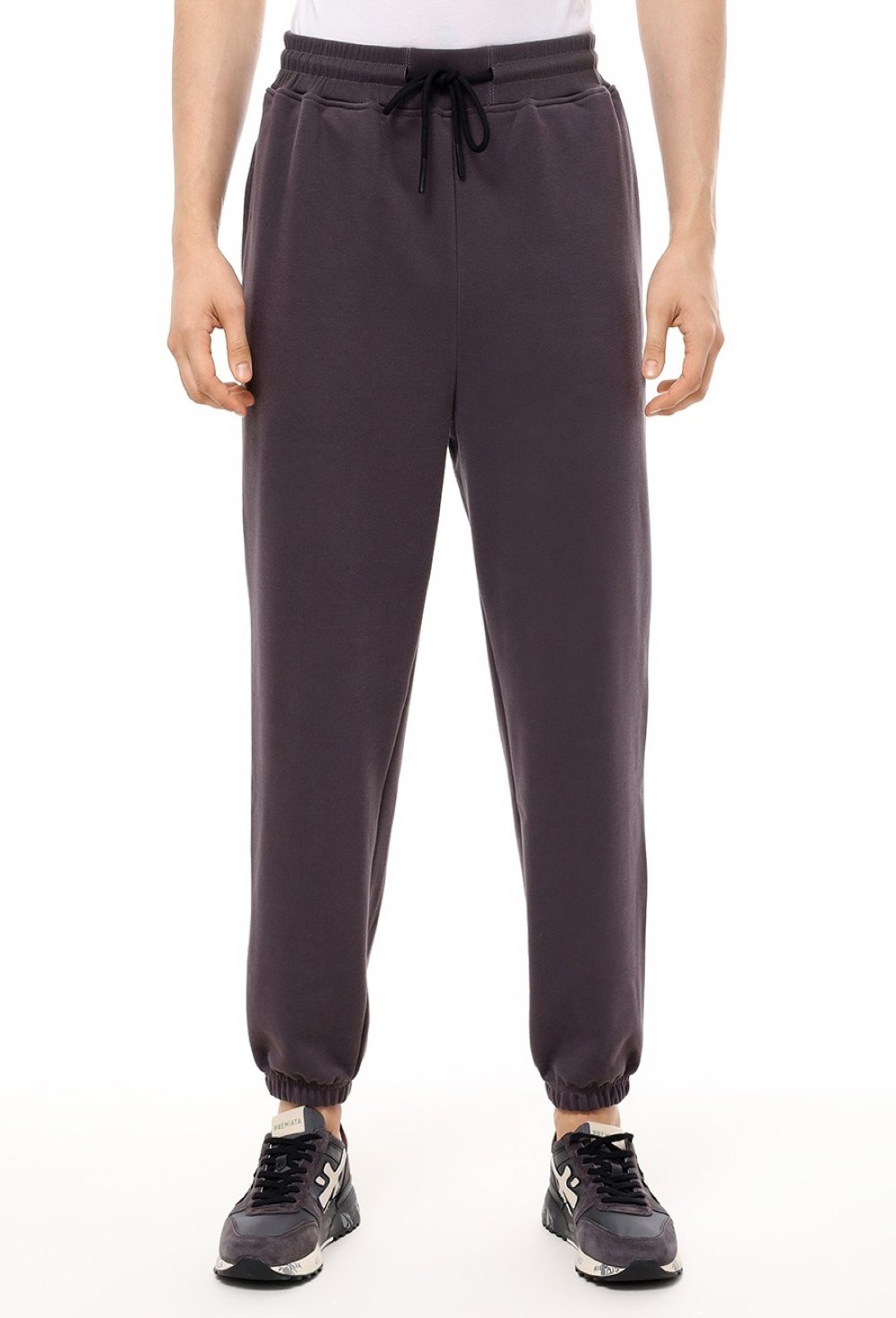 Джоггеры хлопковые - фото 98747