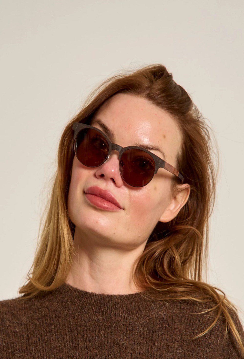 Очки HARRY 7 Brown wood - фото 99875