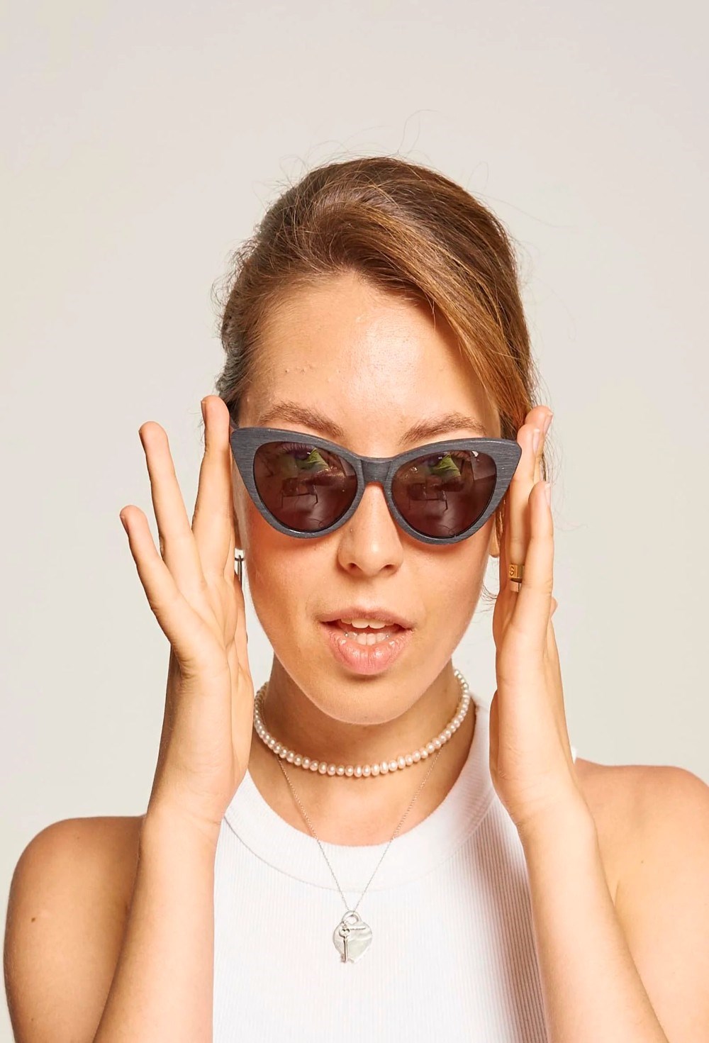 Очки CAT EYE 6 Black wood - фото 99967